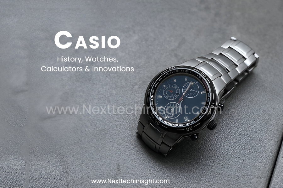 Casîo – History, Watches, Calculators & Innovations