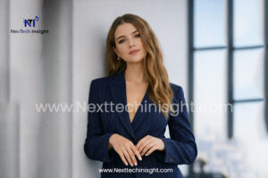 Holly Revord profile image showing the supportive mother of Young Sheldon actress Raegan Revord in professional portrait setting